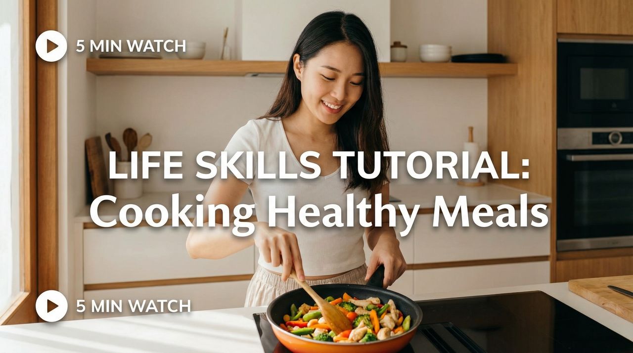 糖心Vlog生活技能视频教程-健康烹饪